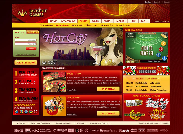 Jackpot Games